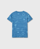 Camiseta Estampado Playa Losan Mar